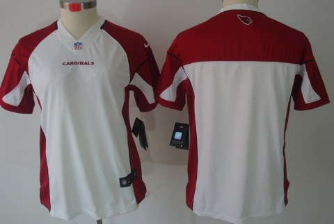 Nike Arizona Cardinals Blank White Limited Womens Jersey 