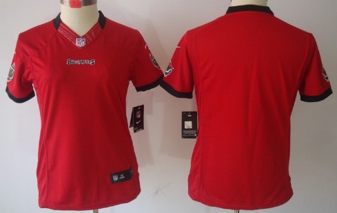 Nike Tampa Bay Buccaneers Blank Red Limited Womens Jersey 