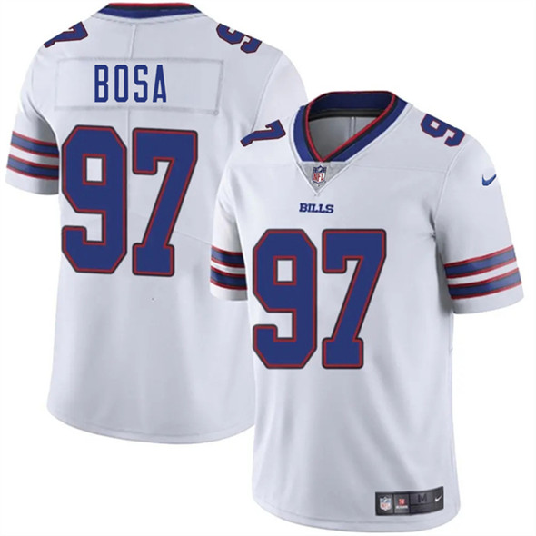 Men's Buffalo Bills #97 Joey Bosa White 2025 Vapor Untouchable Limited Football Stitched Jersey