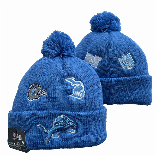 Detroit Lions 2025 Knit Hats 006