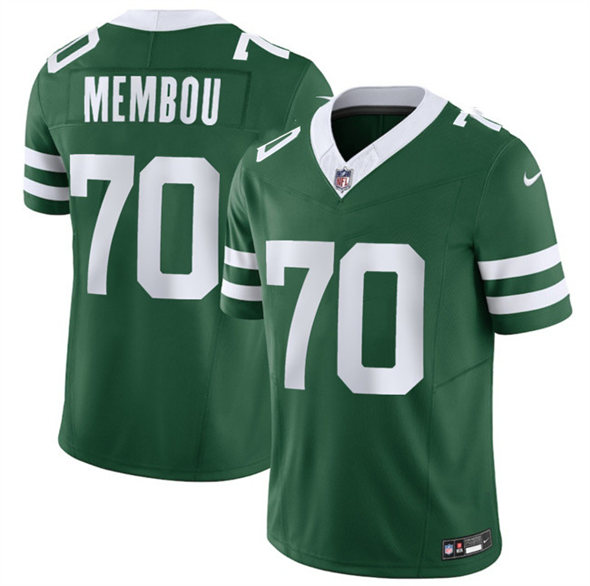 Men's New York Jets #70 Armand Membou Green 2025 Draft F.U.S.E. Vapor Untouchable Limited Football Stitched Jersey
