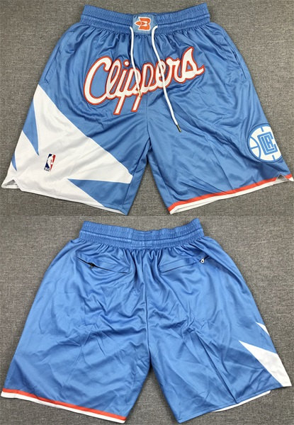 Mens Los Angeles Clippers Blue Shorts