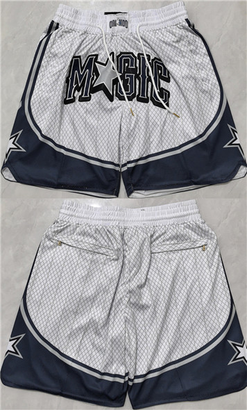 Men's Orlando Magic Silver City Edition Shorts(Run Small)
