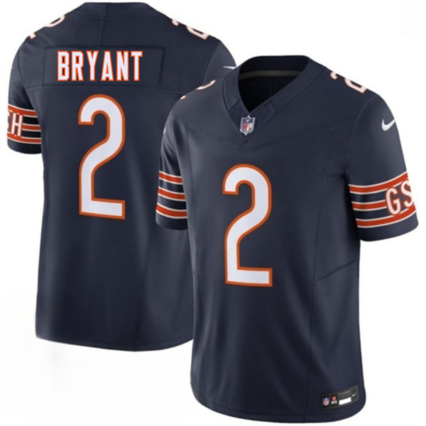 Men's Chicago Bears #2 Coby Bryant Navy 2026 F.U.S.E. Vapor Untouchable Limited Football Stitched Jersey