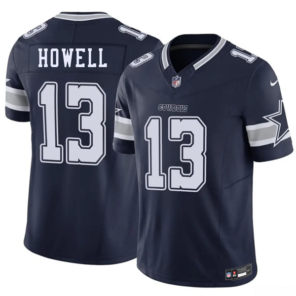 Men's Dallas Cowboys #13 Sam Howell Navy 2026 F.U.S.E Vapor Untouchable Limited Stitched Football Jersey
