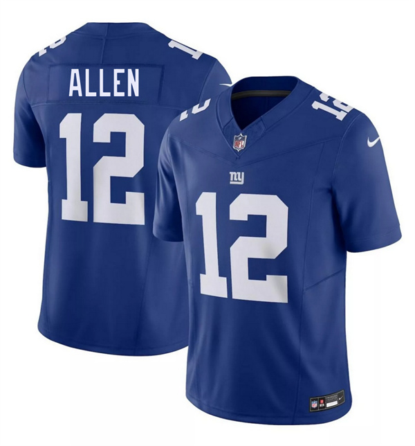 Men's New York Giants #12 Brandon Allen Blue 2026 F.U.S.E. Vapor Untouchable Limited Football Stitched Jersey