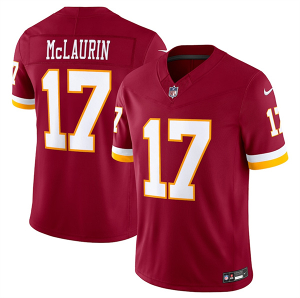 Men's Washington Commanders #17 Terry McLaurin Burgundy 2026 F.U.S.E. Vapor Limited Football Stitched Jersey