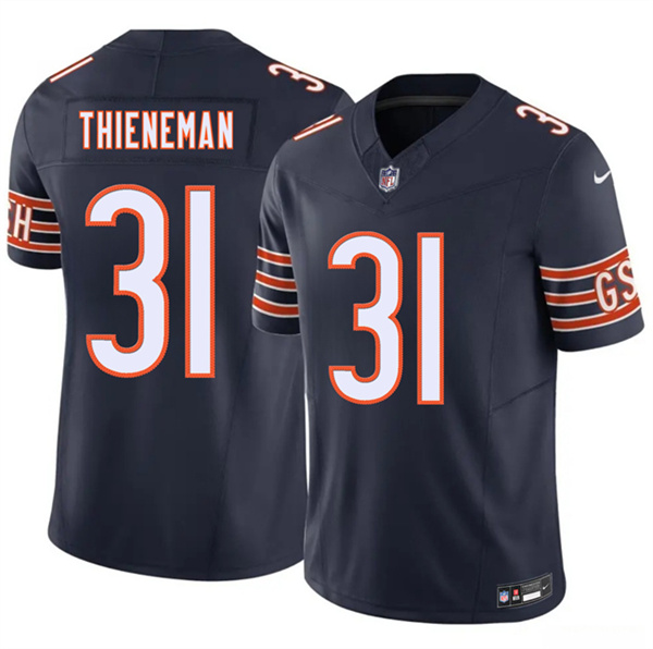 Men's Chicago Bears #31 Dillon Thieneman Navy 2026 Draft F.U.S.E. Vapor Untouchable Limited Football Stitched Jersey