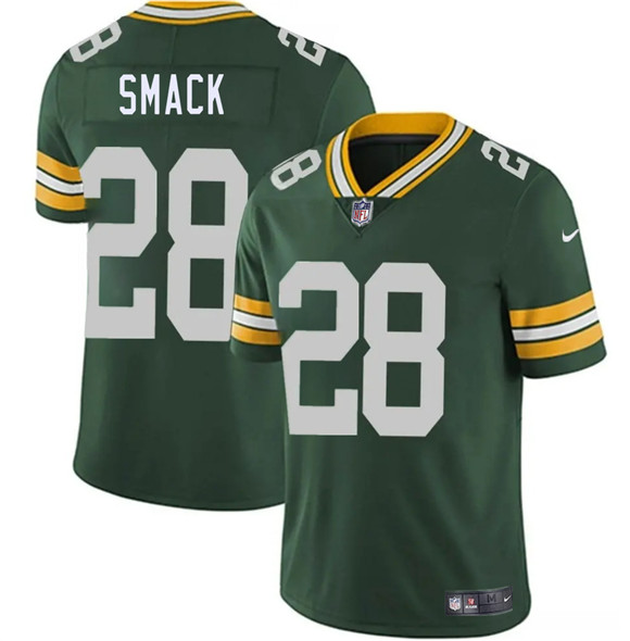 Men's Green Bay Packers #28 Trey Smack Green 2026 Vapor Untouchable Limited Football Stitched Jersey