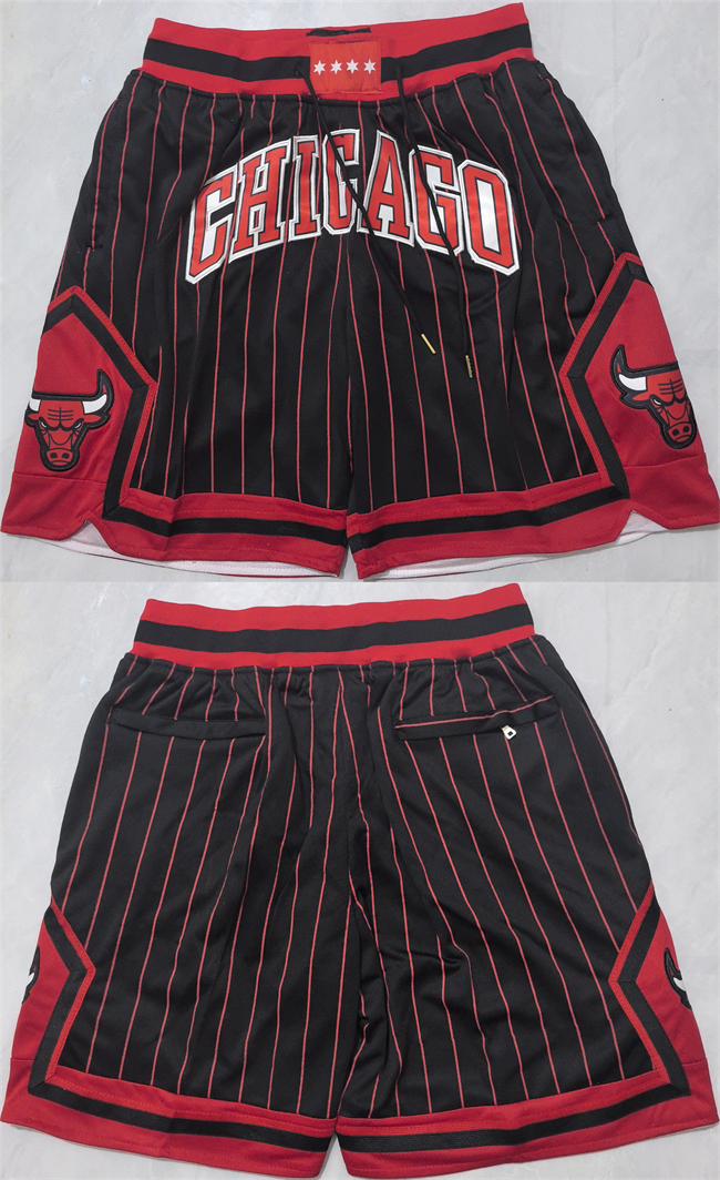 Men's Chicago Bulls Black 2026 Shorts 004 (Run Small)